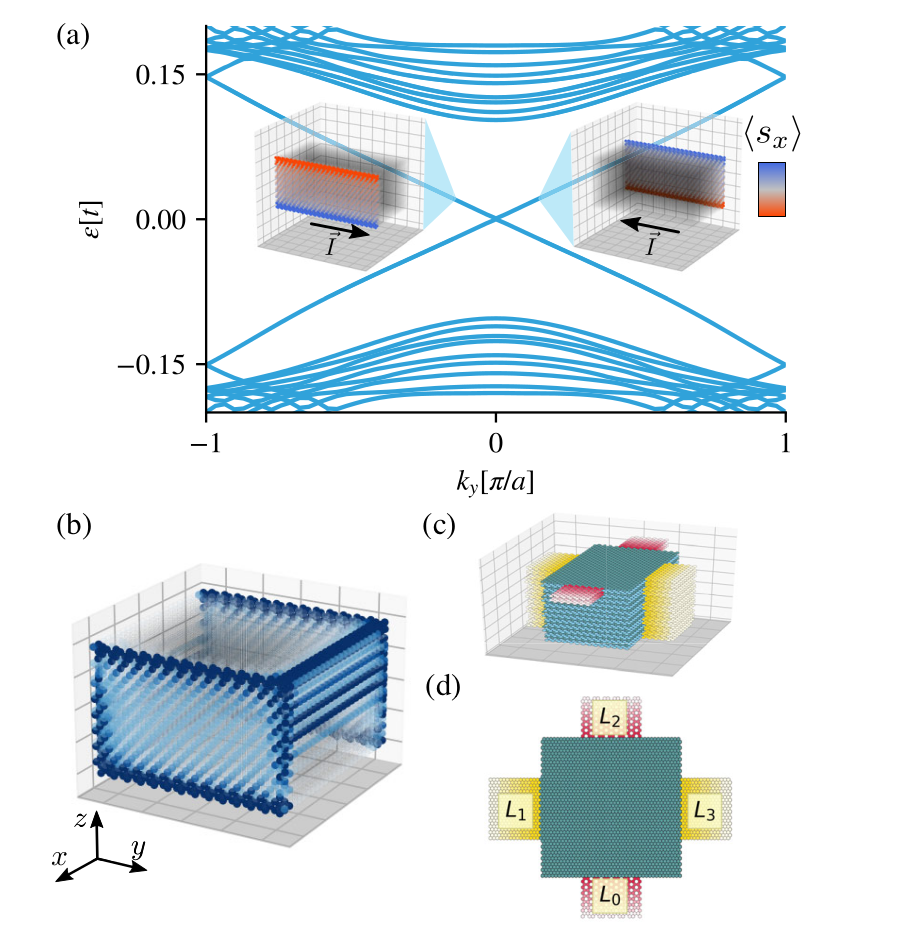 Hinge Spin Polarization